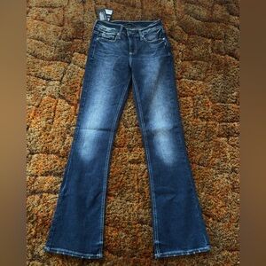 Suki bootcut silver jeans